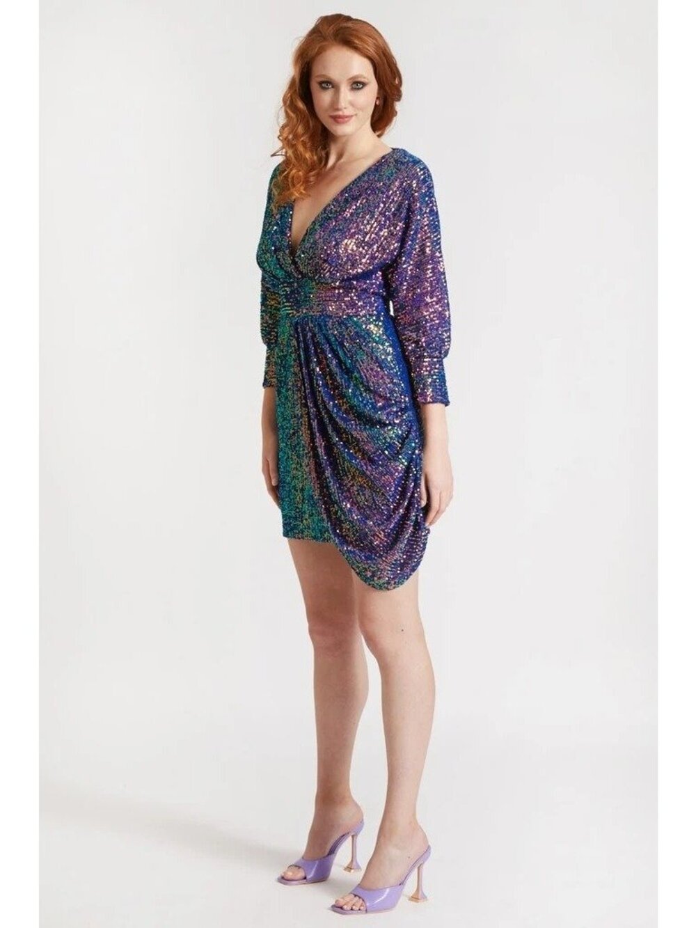 ONE 33 SOCIAL The Scarlett Sequin Cocktail Dress Size 0 XS - New with Tags - Picture 3 of 7